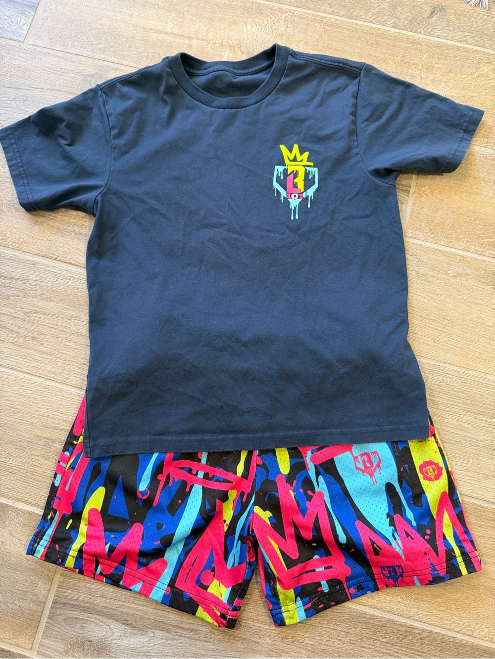 Baseball Lifestyle 101 Youth Shirt and Shorts